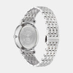 Greca Slim Men Quartz Green Dial Analog Stainless Steel Watch VE8Q00324