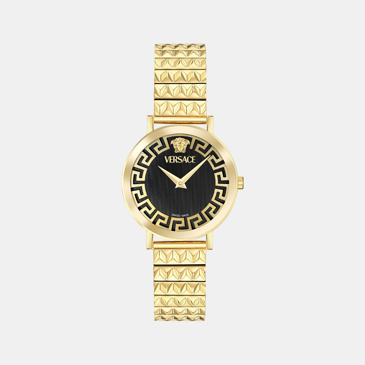 Daedalus Women Quartz Black Dial Analog Stainless Steel Watch VE9A00524