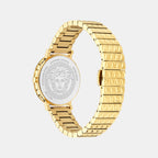 Daedalus Women Quartz Black Dial Analog Stainless Steel Watch VE9A00524