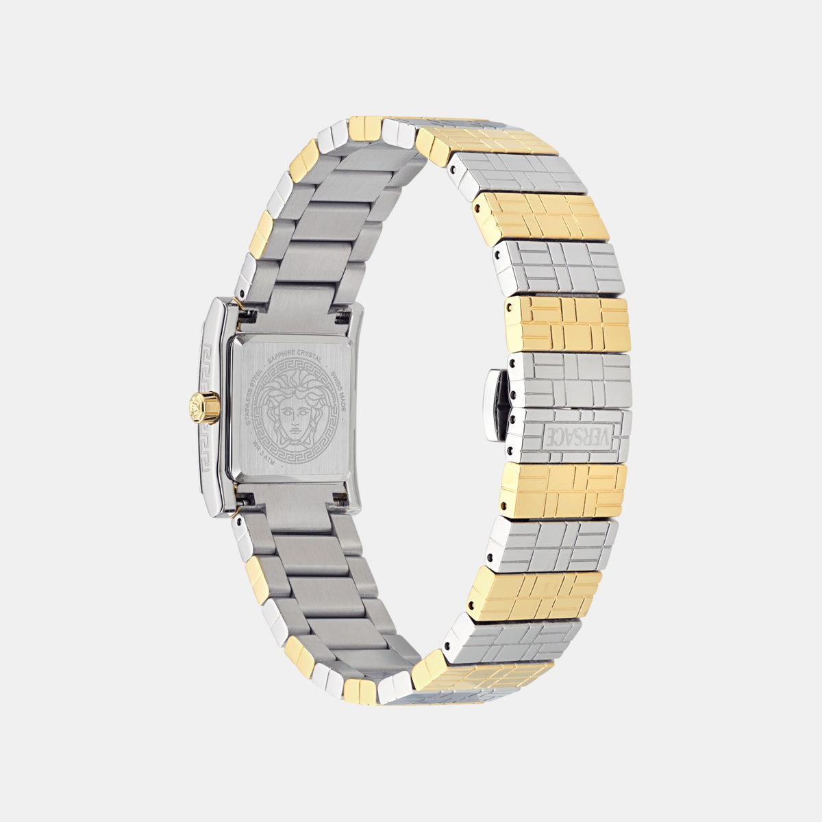 Mosaic Women Quartz Green Dial Analog Stainless Steel Watch VE9B00124