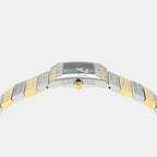 Mosaic Women Quartz Green Dial Analog Stainless Steel Watch VE9B00124