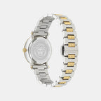 Women Quartz Silver White Dial Analog Stainless Steel Watch VE9C00524