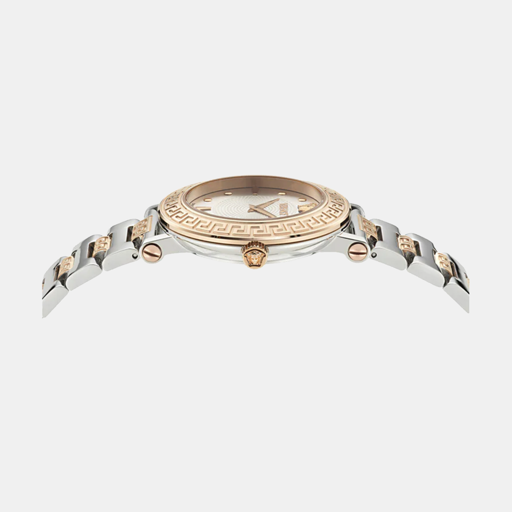 Versace Women Round Silver watch