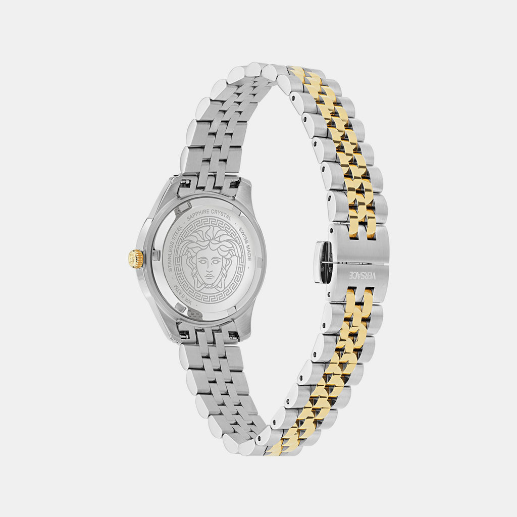 Versace Women Round Green watch