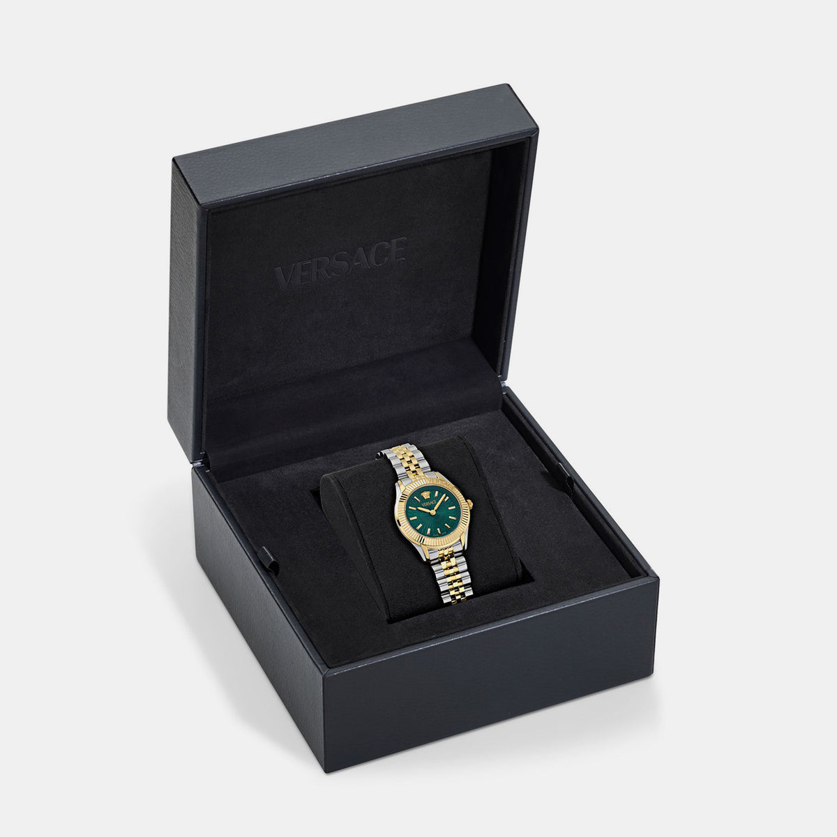 Versace Stainless Steel Round watch