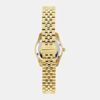 Greca Time Women Quartz Black Dial Analog Stainless Steel Watch VE9CA0424