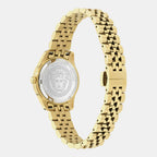 Greca Women Quartz Green Dial Analog Stainless Steel Watch VE9CA0725