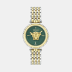 Versace Round Green Analog watch