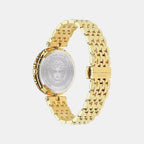 Women Quartz Black Dial Analog Stainless Steel Watch VE9D00424