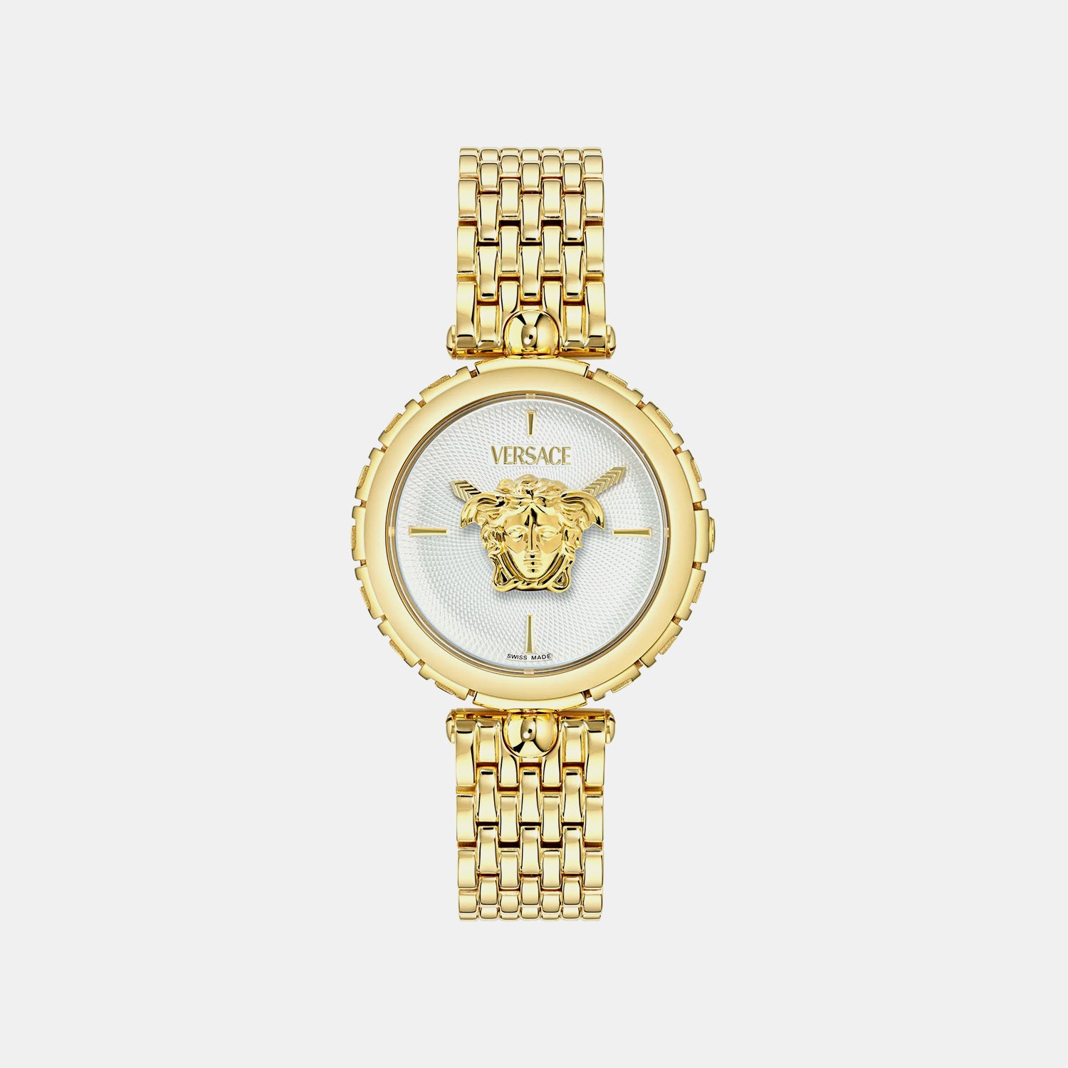 Women Quartz Silver White Dial Analog Stainless Steel Watch VE9D00524