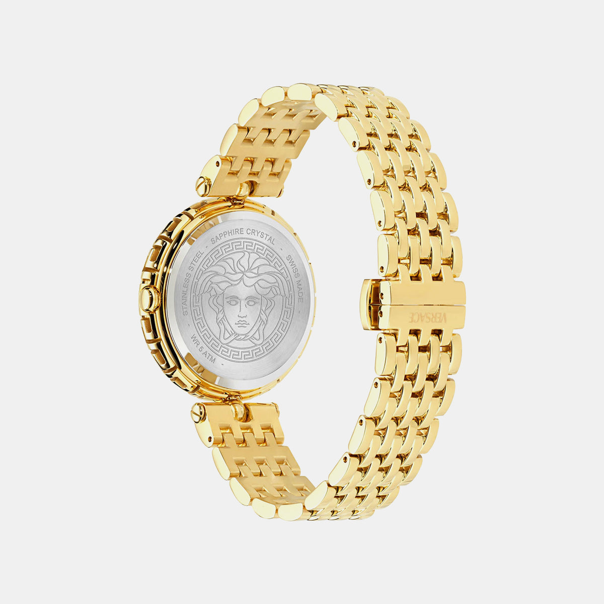 Medusa Heritage(Wc-9D) Women Quartz White Dial Analog Stainless Steel Watch VE9D00524