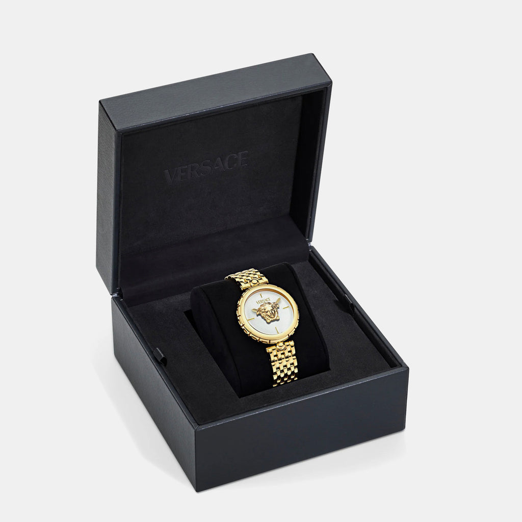 Medusa Heritage(Wc-9D) Women Quartz White Dial Analog Stainless Steel Watch VE9D00524