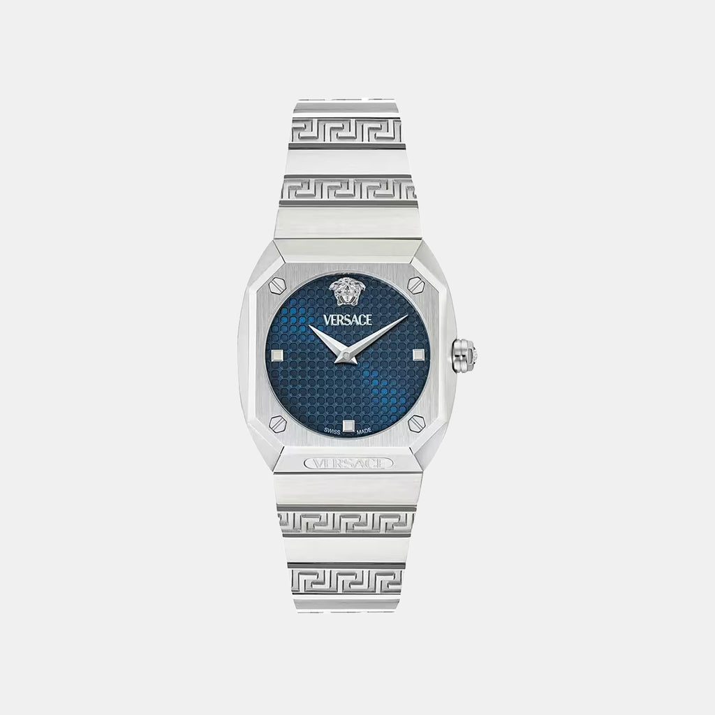 Antares Women Quartz Blue Dial Analog Stainless Steel Watch VE9E00324