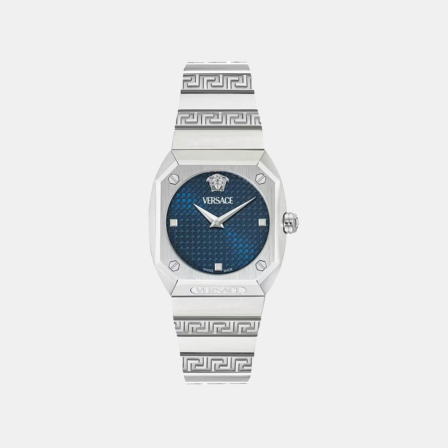 Antares Women Quartz Blue Dial Analog Stainless Steel Watch VE9E00324