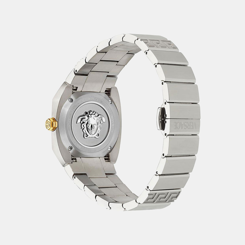 Women Quartz Green Dial Analog Stainless Steel Watch VE9E00424