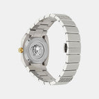 Women Quartz Green Dial Analog Stainless Steel Watch VE9E00424