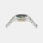 Women Quartz Green Dial Analog Stainless Steel Watch VE9E00424