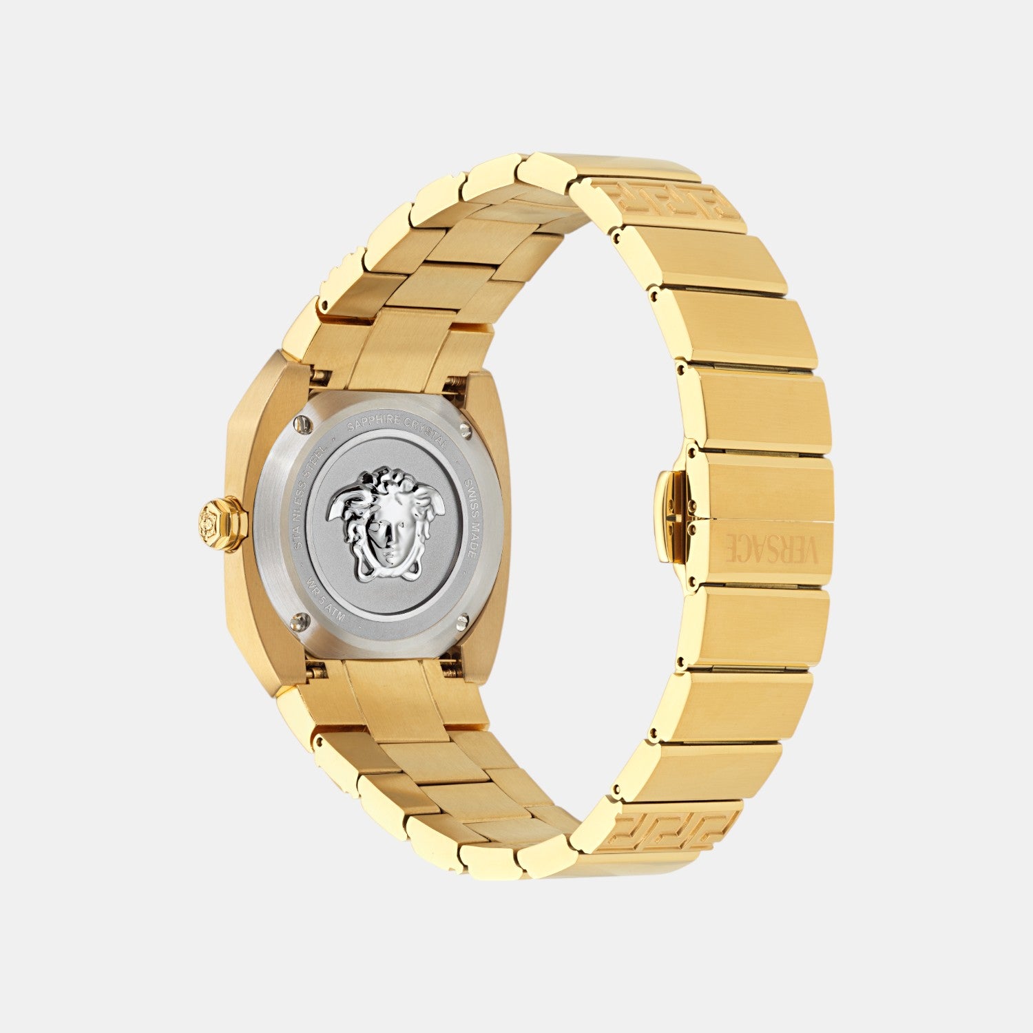 Antares Women Quartz Black Octogonal Dial Analog Stainless Steel Watch VE9E00524