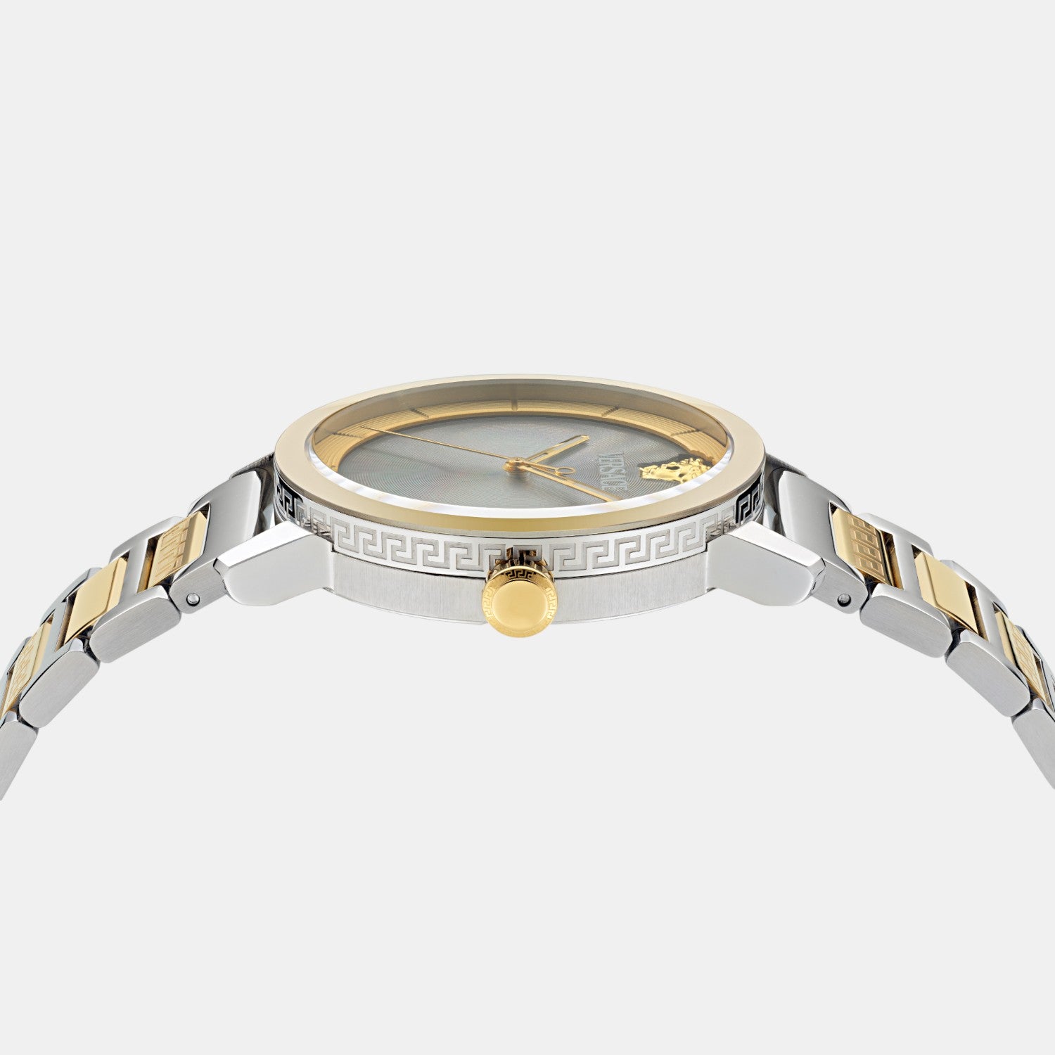 V-Helix Men Quartz Green Dial Analog Stainless Steel Watch VE9G00324