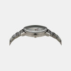 Men Quartz Grey Dial Analog Stainless Steel Watch VE9G00424