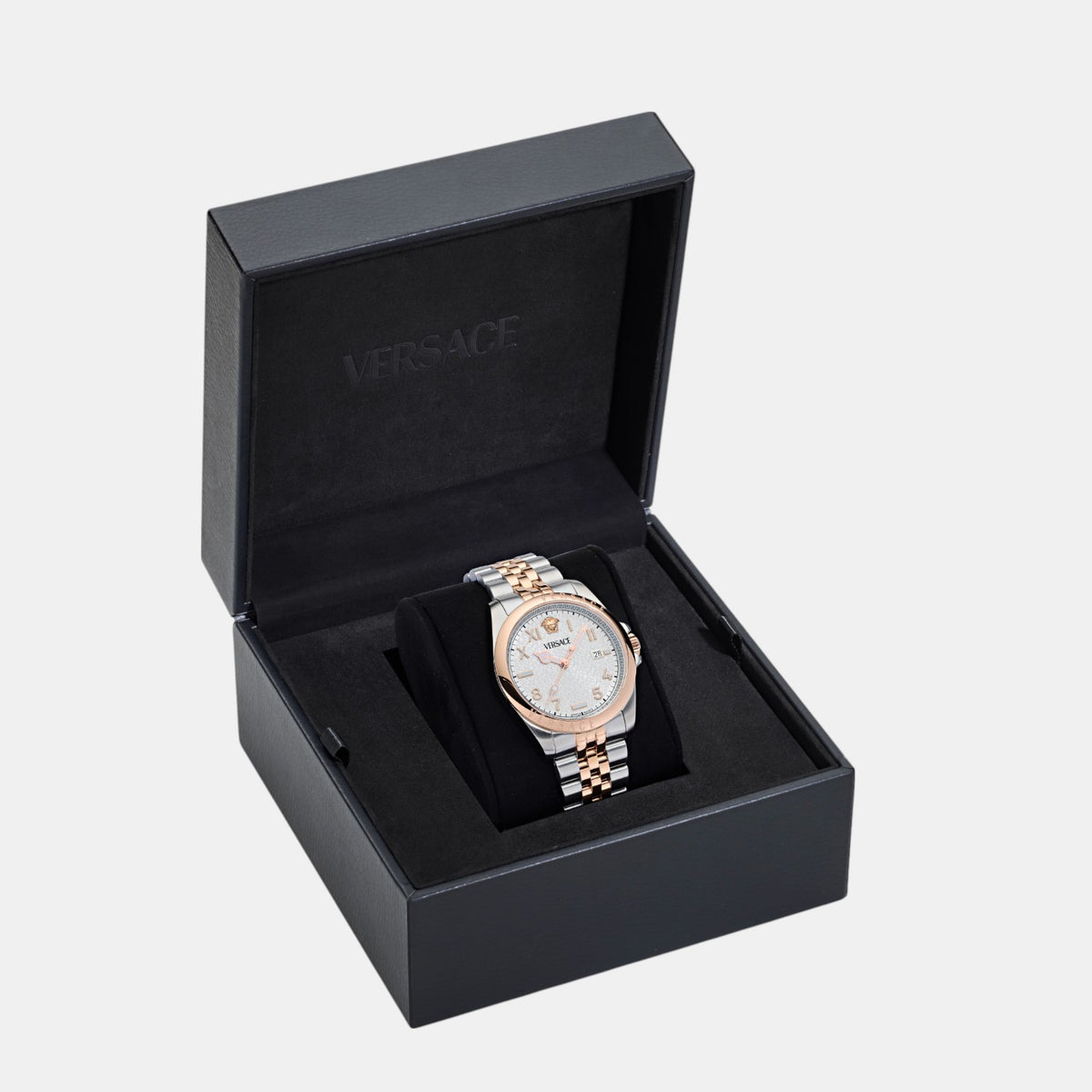 Anteo Men Quartz Silver Dial Analog Stainless Steel Watch VE9H00424