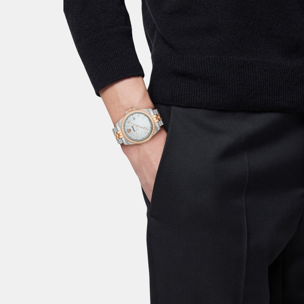 Anteo Men Quartz White Dial Analog Stainless Steel Watch VE9H00424