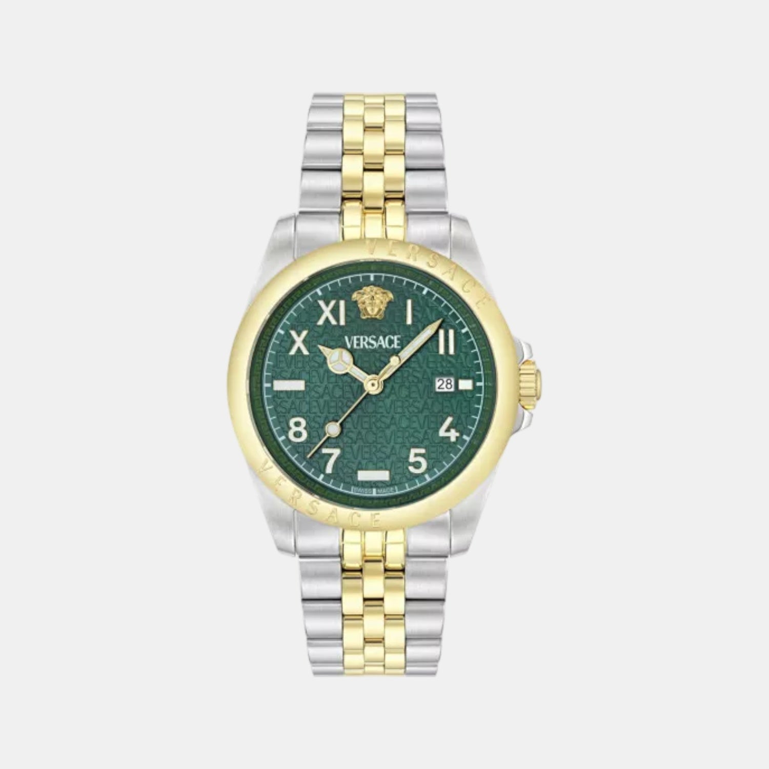 Anteo Men Quartz Green Dial Analog Stainless Steel Watch VE9H00524