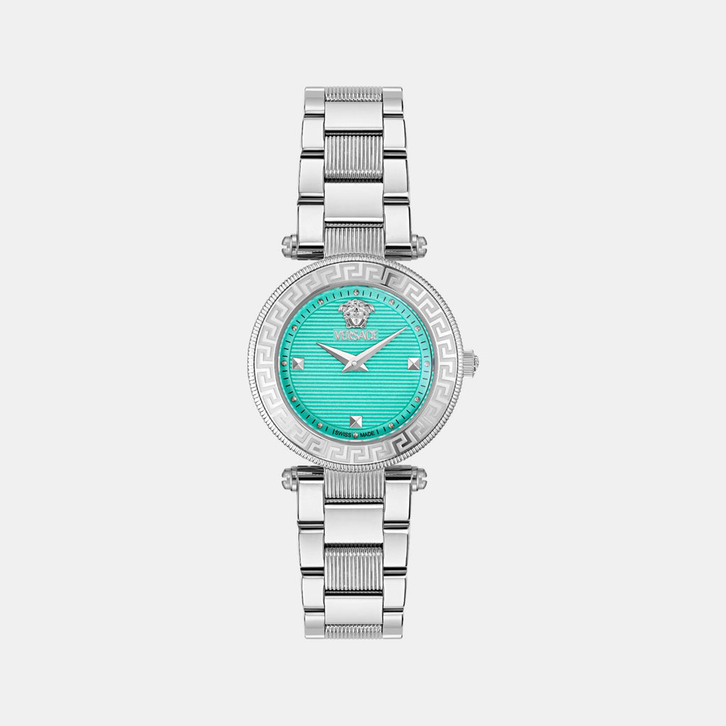 Revive Petite Women Quartz Light Blue Dial Analog Stainless Steel Watch VEBFA0124