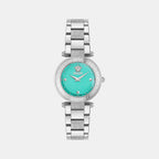 Revive Petite Women Quartz Light Blue Dial Analog Stainless Steel Watch VEBFA0124