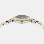 Women Quartz Green Dial Analog Stainless Steel Watch VEBFA0324