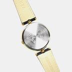 Women Quartz Black Dial Analog Leather Watch VECO01922