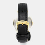 Women Quartz Black Dial Analog Leather Watch VECO01922