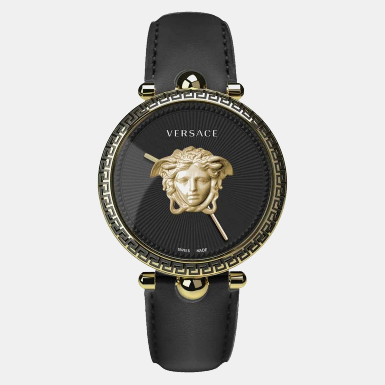 Women Quartz Black Dial Analog Leather Watch VECO01922