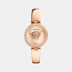 Palazzo Women Quartz Rose Gold Dial Analog Stainless Steel Watch VECQ00718