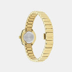 Greca Goddess Petite Spec Women Quartz Black Dial Analog Stainless Steel Watch VEDFA0524