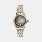 Hellenyium Women Quartz Grey Dial Analog Stainless Steel Watch VEHU00520