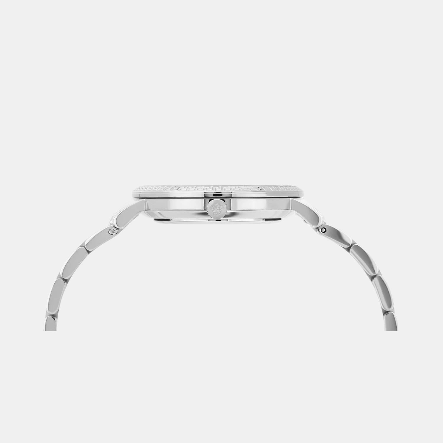 V-Eternal Women Quartz Black Dial Analog Stainless Steel Watch VEJL00924