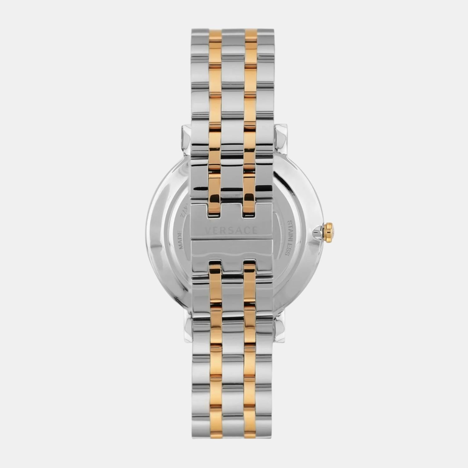 V-Eternal Women Quartz Silver Dial Analog Stainless Steel Watch VEJL01024