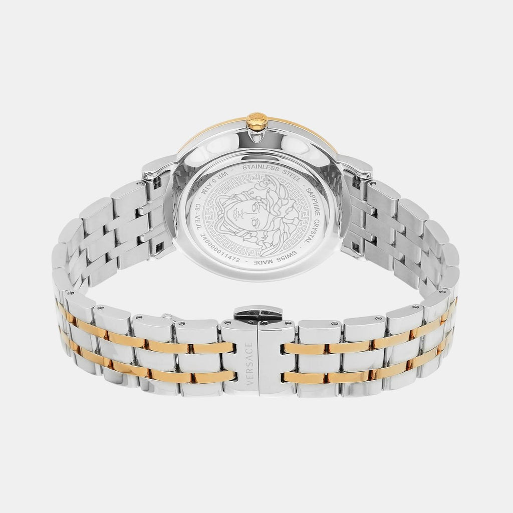 V-Eternal Women Quartz Silver Dial Analog Stainless Steel Watch VEJL01024