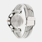 Women Quartz Blue Dial Analog Stainless Steel Watch VEK400821
