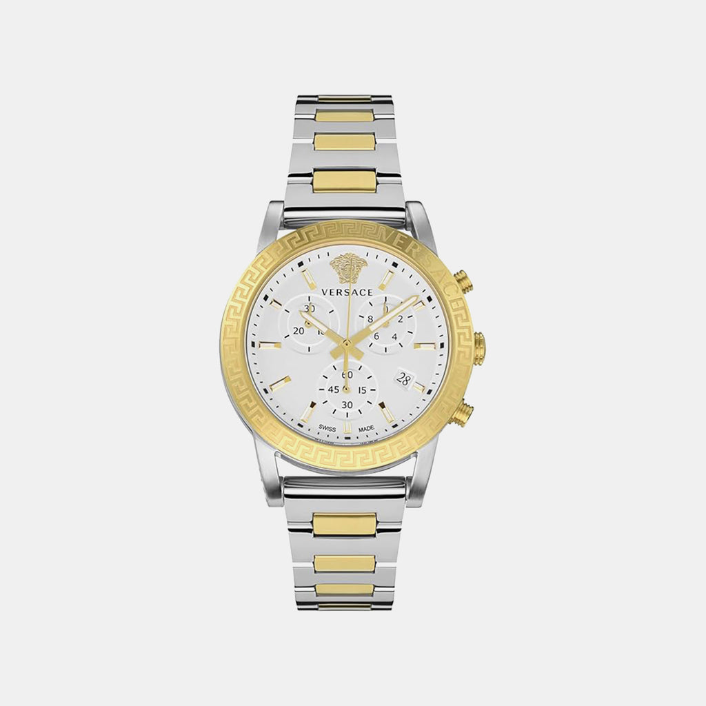Sport Tch Lady(Wc-Kb) Women Quartz Silver Dial Chronograph Stainless Steel Watch VEKB00622