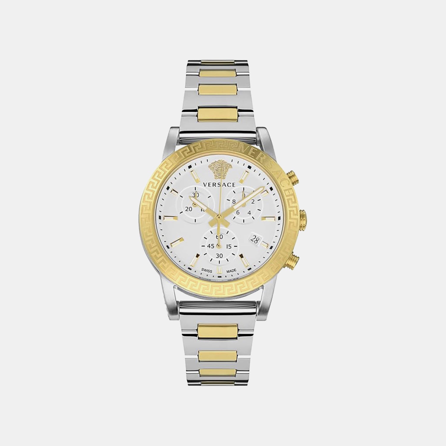 Sport Tch Lady(Wc-Kb) Women Quartz Silver Dial Chronograph Stainless Steel Watch VEKB00622