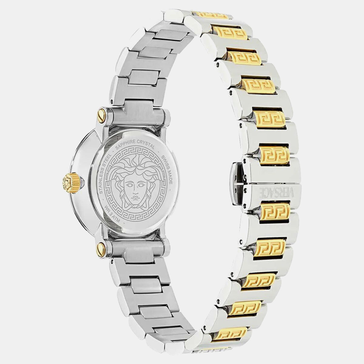 Greca Women Quartz Silver Dial Analog Stainless Steel Watch VEKLA0325