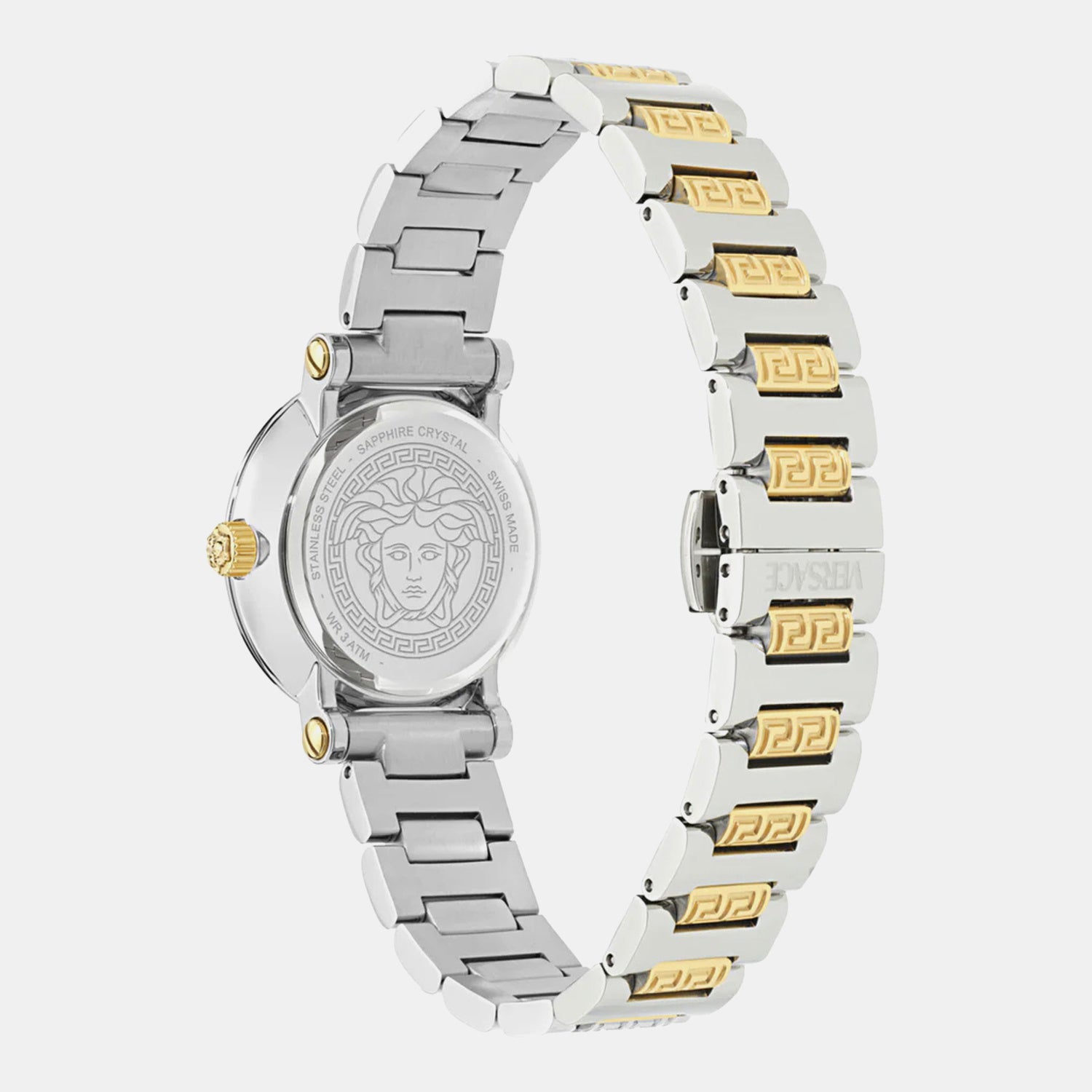 Greca Sphere Petite Women Quartz Green Dial Analog Steel Watch VEKLA0425