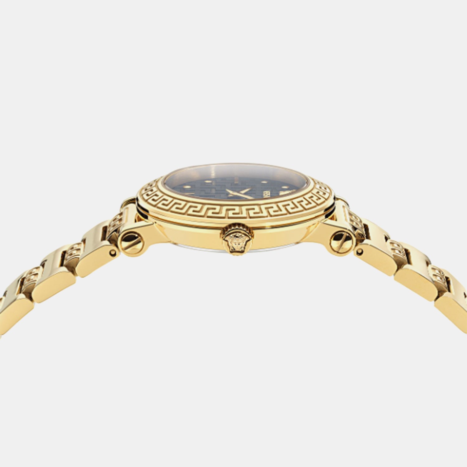 Women Quartz Black Dial Analog Stainless Steel Watch VEKLA0525