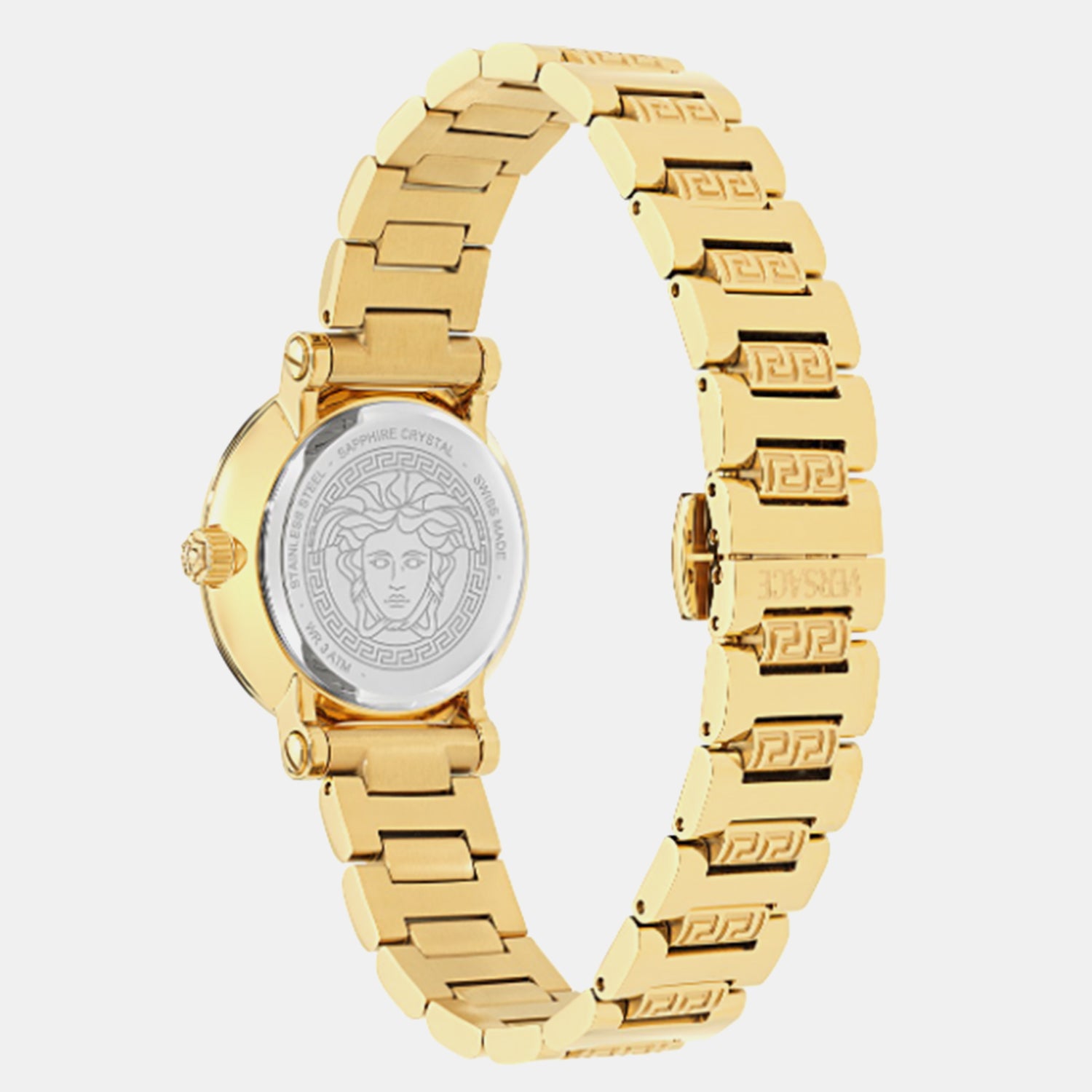 Women Quartz Black Dial Analog Stainless Steel Watch VEKLA0525