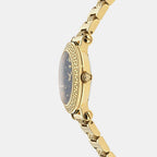 Women Quartz Black Dial Analog Stainless Steel Watch VEKLA0525