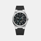 Velocity Men Automatic Black Dial Analog Silicone Watch VELOCITY SPORT STRAP-BD