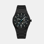 Velocity Men Automatic Black Dial Analog Stainless Steel Watch VELOCITY BLACK