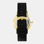 V-Eternal Men Quartz Black Dial Analog Leather Watch VENCA0124